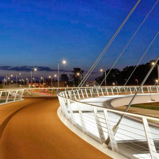 Spectacular New Floating Cycle Roundabout