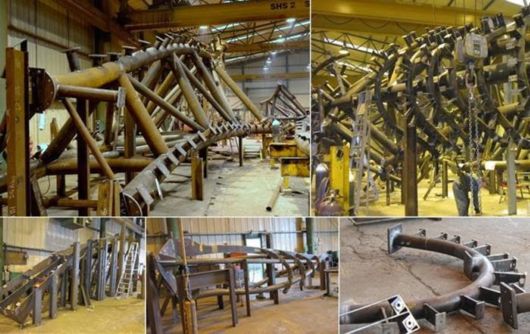 The Kelpies Tower By Andy Scott