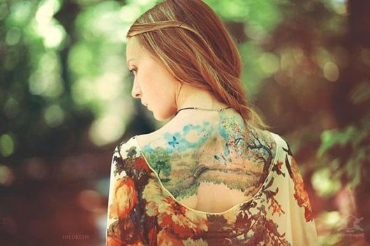 Examples Of Artistic Watercolor Tattoos 