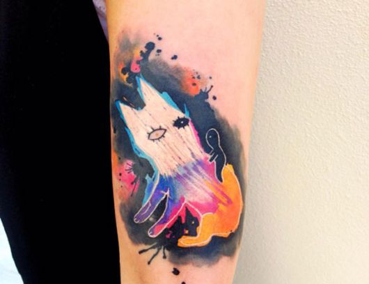 Examples Of Artistic Watercolor Tattoos 