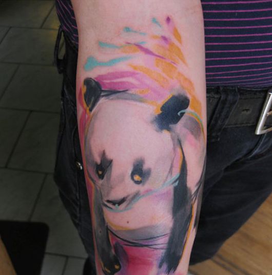 Examples Of Artistic Watercolor Tattoos 