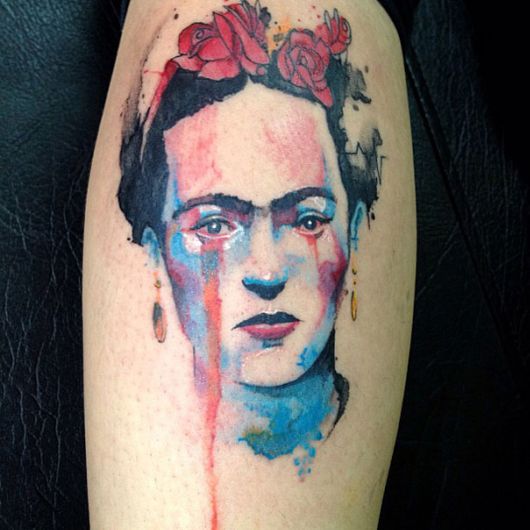 Examples Of Artistic Watercolor Tattoos 