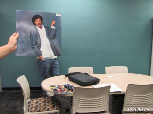 Creatively Posing With Fake Faces