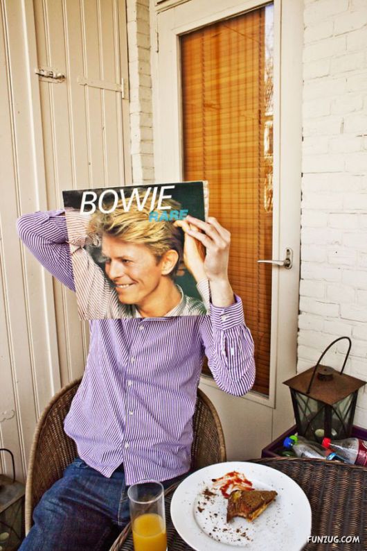 Creatively Posing With Fake Faces