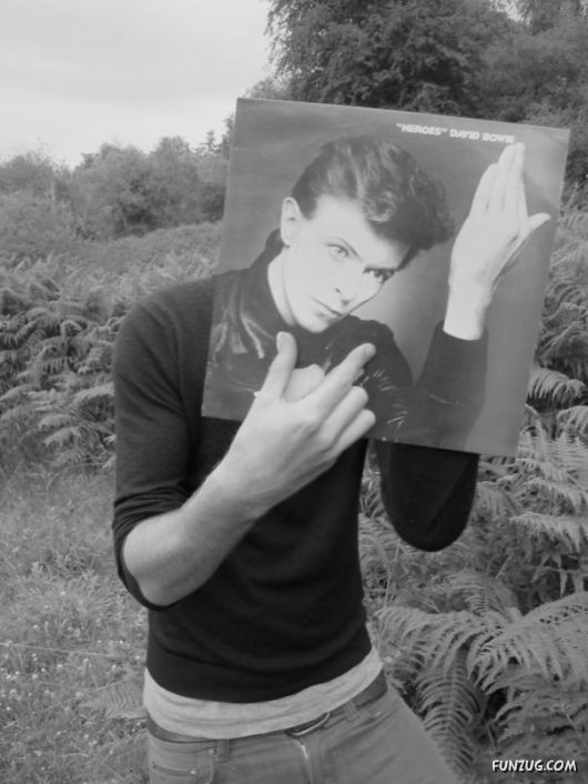 Creatively Posing With Fake Faces