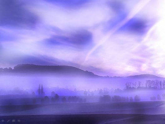 Beautiful Morning Mist And Fog