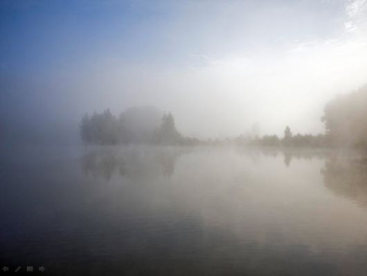Beautiful Morning Mist And Fog