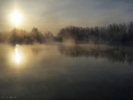 Beautiful Morning Mist And Fog