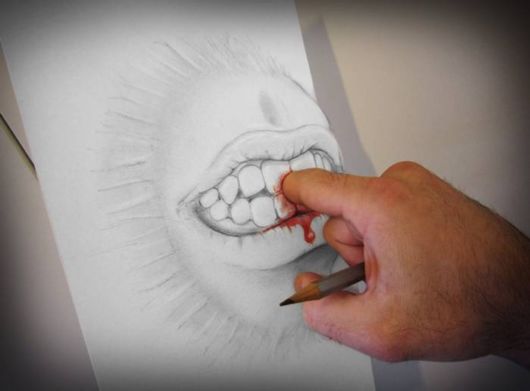 Amazing 3D Sketch Art By Alessandro