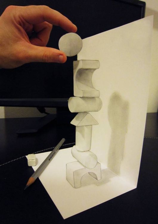 Amazing 3D Sketch Art By Alessandro