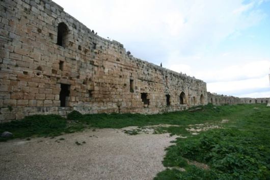 The Castle Of Krak des Chevaliers In Syria