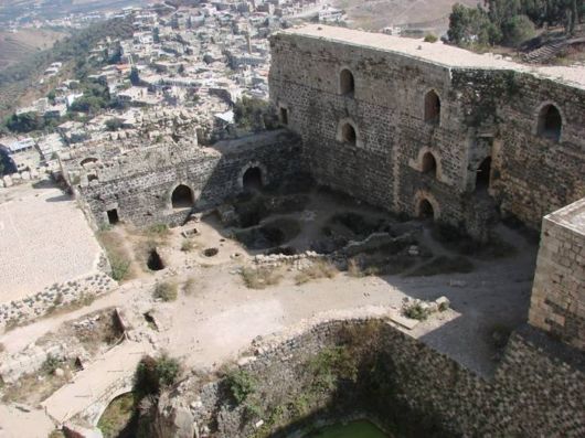 The Castle Of Krak des Chevaliers In Syria