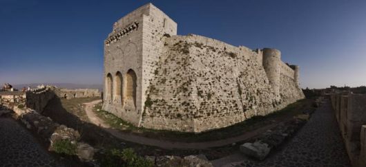 The Castle Of Krak des Chevaliers In Syria