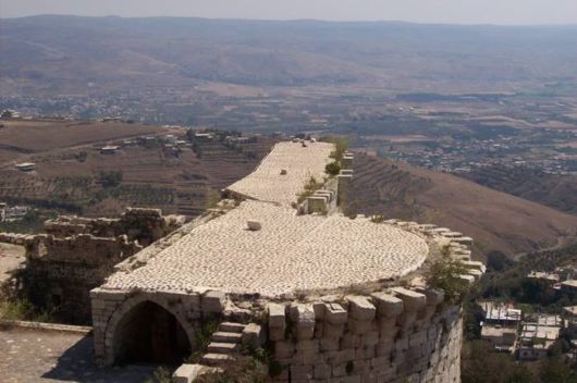 The Castle Of Krak des Chevaliers In Syria