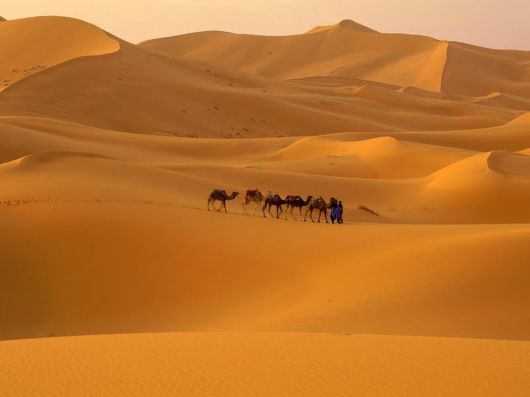 The Sahara Desert, Africa