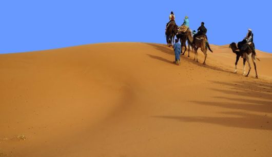 The Sahara Desert, Africa