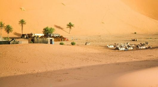 The Sahara Desert, Africa