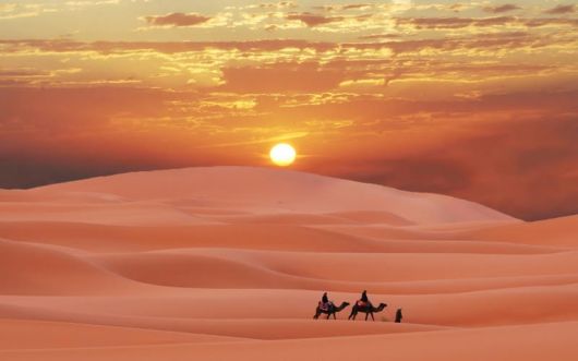 The Sahara Desert, Africa