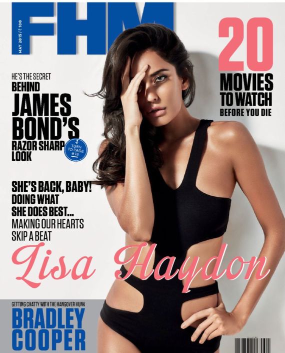 Lisa Haydon For FHM India Magazine