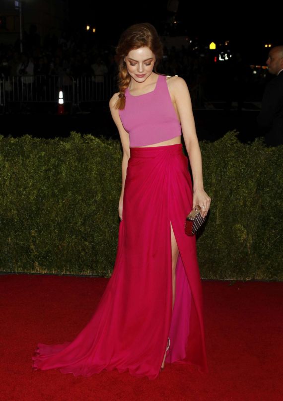 Emma Stonea At Beyond Fashion Costume Institute Gala