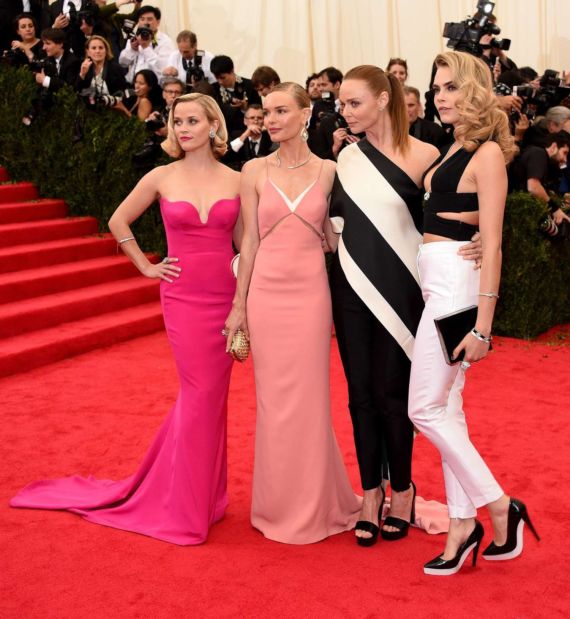 Cara Delevingne Attends 2014 Met Gala