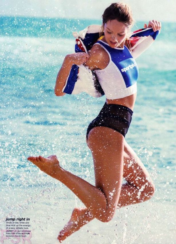 Candice Swanepoel Shoots For Self Magazine