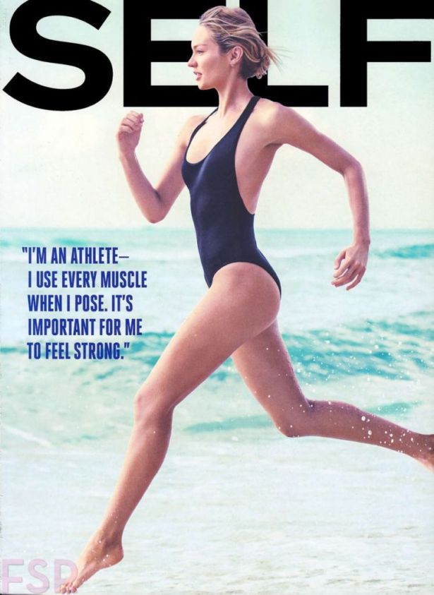 Candice Swanepoel Shoots For Self Magazine