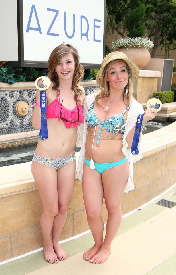 Jamie Anderson And Kaitlyn Farrington At Azure