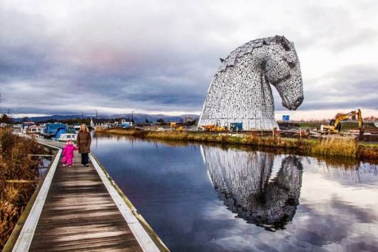 The Kelpies Tower By Andy Scott