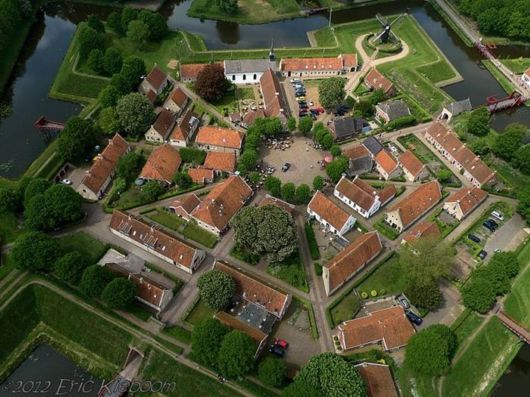 Star Shaped Fort Bourtange, Netherlands