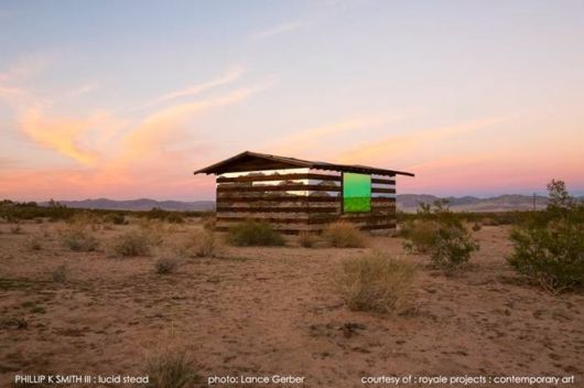 Lucid Stead - The Light Installation In A Desert