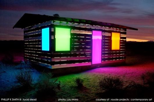 Lucid Stead - The Light Installation In A Desert