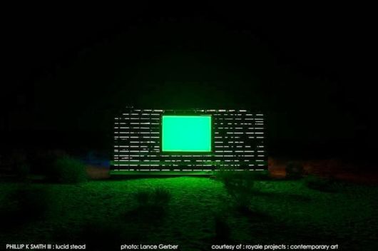 Lucid Stead - The Light Installation In A Desert